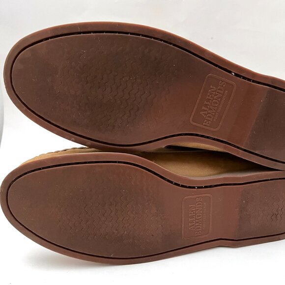 ALLEN EDMONDS Force 10 Suede Deck Boat Shoes Tan main image 8